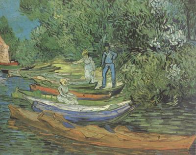 Vincent Van Gogh Bank of the Oise at Auvers (nn04) oil painting image